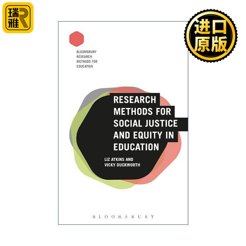 英文原版 Research Methods for Social Justice and Equity in Education社会公正与教育公平的研究方法 英文版 进口英语原版书籍