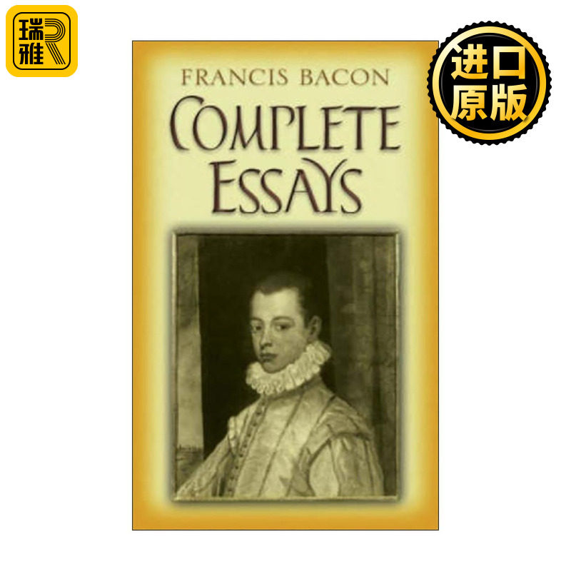 英文原版 Complete Essays 培根随笔全集 哲学 英文版 进口英语原版书籍