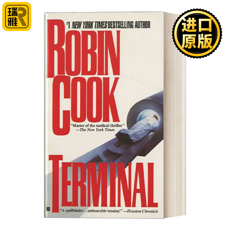 英文原版 Terminal (A Medical Thriller) 晚期 医疗惊悚悬疑小说 Robin Cook 书籍/杂志/报纸 文学小说类原版书 原图主图