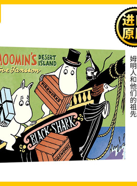正版 Moomin's Desert Island 姆明的荒岛儿童漫画