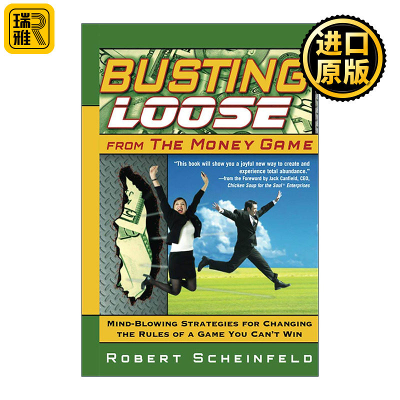 英文原版 Busting Loose From the Money Game 你值得过更好的生活 彻底颠覆永不能赢的金钱游戏规则 精装英文版进口英语原版书籍