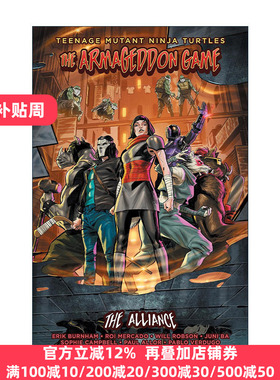 英文原版 Teenage Mutant Ninja Turtles The Armageddon Game The Alliance 忍者神龟 末日游戏 联盟 IDW漫画 Erik Burnham