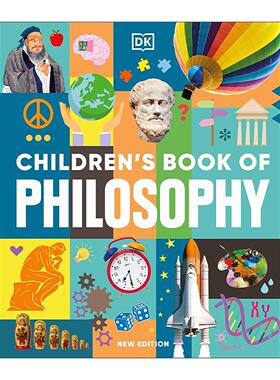 英文原版 Children's Book of Philosophy 儿童哲学书 DK人文社科科普读物精装 英文版 进口英语原版书籍