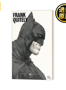英文原版小说 DC Poster Portfolio Frank Quitely DC顶级画师海报画集 英文版 Frank Quietly 进口英语原版书籍