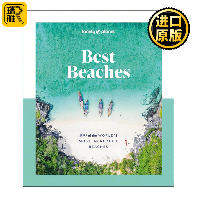 英文原版 Lonely Planet Best Beaches 世界各地一百个风景奇特的海滩 精装 孤独星球旅行指南 英文版 进口英语原版书籍