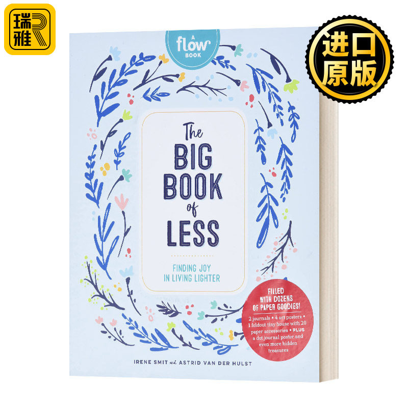 英文原版 The Big Book of Less 简约 轻松生活的乐趣 Flow杂志 精装 英文版 进口英语原版书籍