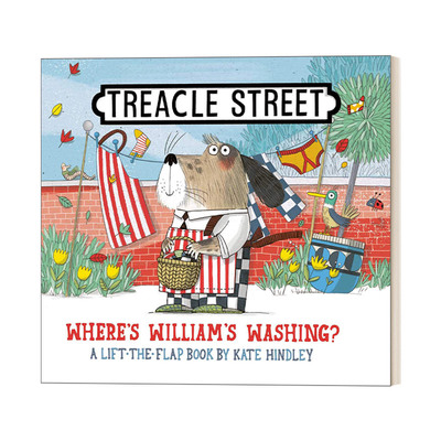 英文原版 Treacle Street: Where's Williams Washing? Kate Hindley