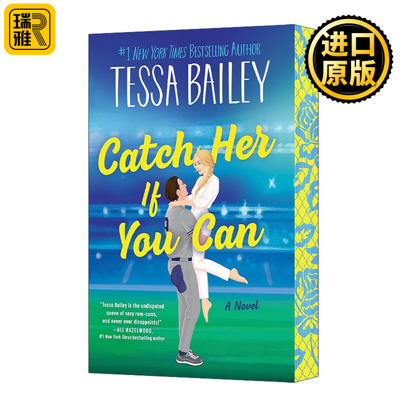 英文原版 Catch Her If You Can 追爱捕手 体育浪漫故事 泰莎·贝利 英文版 进口英语原版书籍