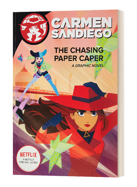 The Chasing Paper Caper  (Graphic Novel) 神偷卡门3 电影漫画故事图画书 Netflex剧