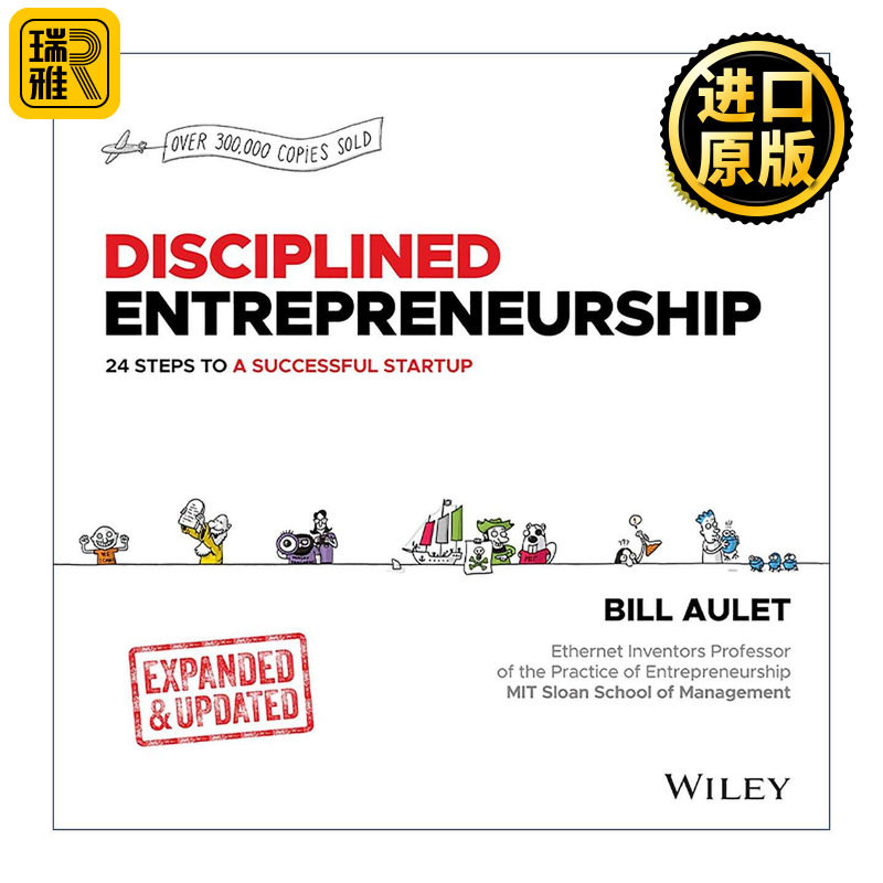 英文原版 Disciplined Entrepreneurship 麻省理工黄金创业课修订版 自律型创业 精装 英文版 进口英语原版书籍