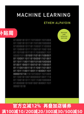 Machine Learning (The MIT Press) 机器学习 修订更新版 Ethem Alpaydin