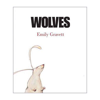 英文原版 Wolves 大野狼 精装绘本 Emily Gravett 英文版 进口英语原版书籍