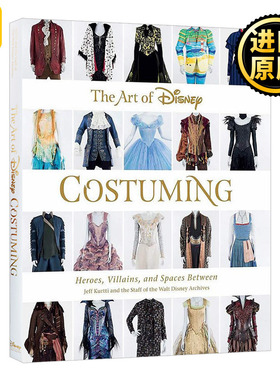 迪士尼服装 典藏版 英文原版 Art of Disney Costuming The英文版 全英文版 Staff of the Walt Disney Archives 进口原版英语书籍