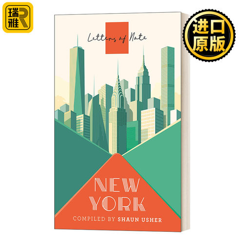 Letters of Note New York 见信如晤 纽约 英文原版文集书籍