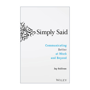 英文原版 Simply Said 言简意赅 职场沟通手册 英文版 进口英语原版书籍