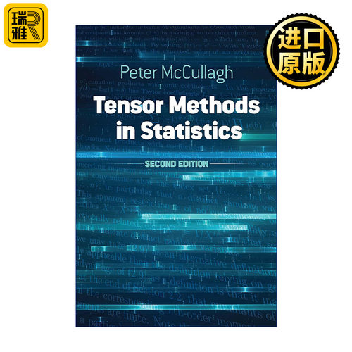 Tensor Methods in Statistics 统计学中的张量方法 第二版 芝加哥大学统计学教授Peter McCullagh
