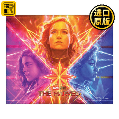 英文原版 Marvel Studios' the Marvels 漫威影业 惊奇队长 电影艺术设定集 精装漫画 英文版 进口英语原版书籍