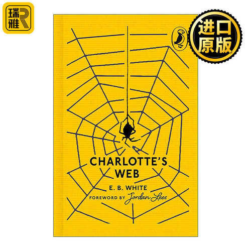 英文原版 Charlotte's Web 夏洛的网 Puffin Classics精装海雀经典85周年收藏系列 英文版 进口英语原版书籍