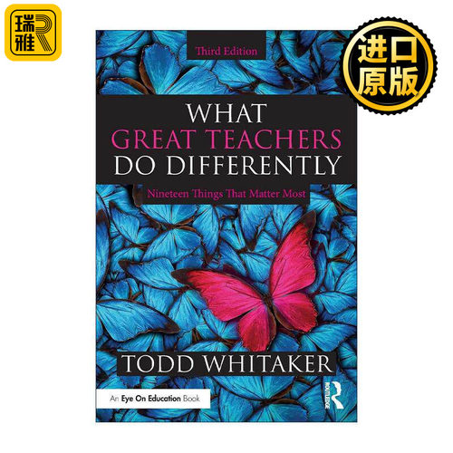 英文原版 What Great Teachers Do Differently 优秀老师大不同 课堂上17件重要的事 英文版 进口英语原版书籍