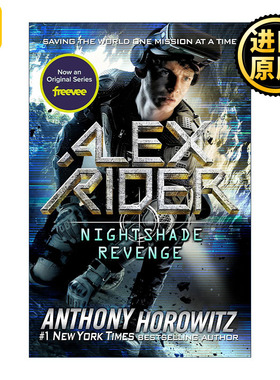 英文原版 Nightshade Revenge Alex Rider Book 13 夜影复仇 少年007系列14 儿童侦探推理动作冒险小说 Anthony Horowitz 精装