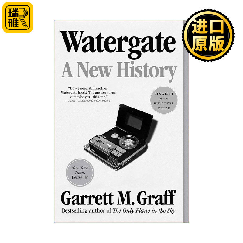 英文原版 Watergate 水门事件 一部新历史 入围普利策历史奖 英文版 进口英语原版书籍