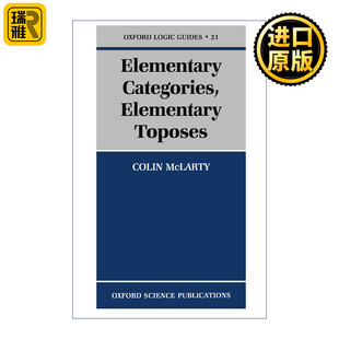Elementary Categories, Elementary Toposes 英文原版