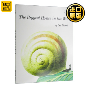 绘本 房子 李欧李奥尼 世界上蕞大 House World 英文原版 The 平装 Biggest