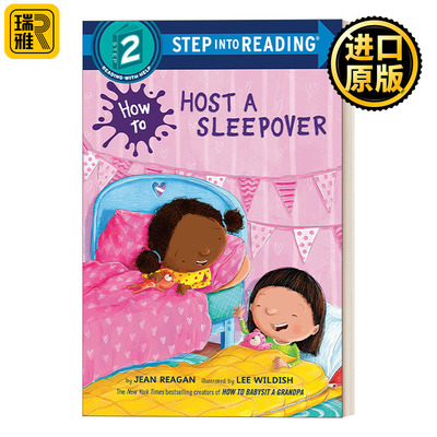 英文原版 Step into Reading 2: How to Host a Sleepover