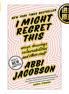 英文原版 I Might Regret This 我可能会后悔这件事 艾比·雅各布森随笔杂谈 Abbi Jacobson 英文版 进口英语原版书籍