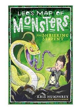 英文原版 Leo's Map of Monsters Shrieking Serpent利奥的怪物地图 尖叫蛇 牛津儿童奇幻冒险章节桥梁书 英文版 进口英语原版书籍