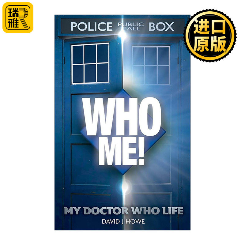 英文原版 Who Me 六十年的神秘博士历史 粉丝文化与出版生涯回忆录 精装 David J Howe 英文版 进口英语原版书籍