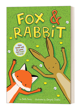 Fox & Rabbit (Fox & Rabbit Book #1) 狐狸与兔子1 作家Beth Ferry 友谊漫画书