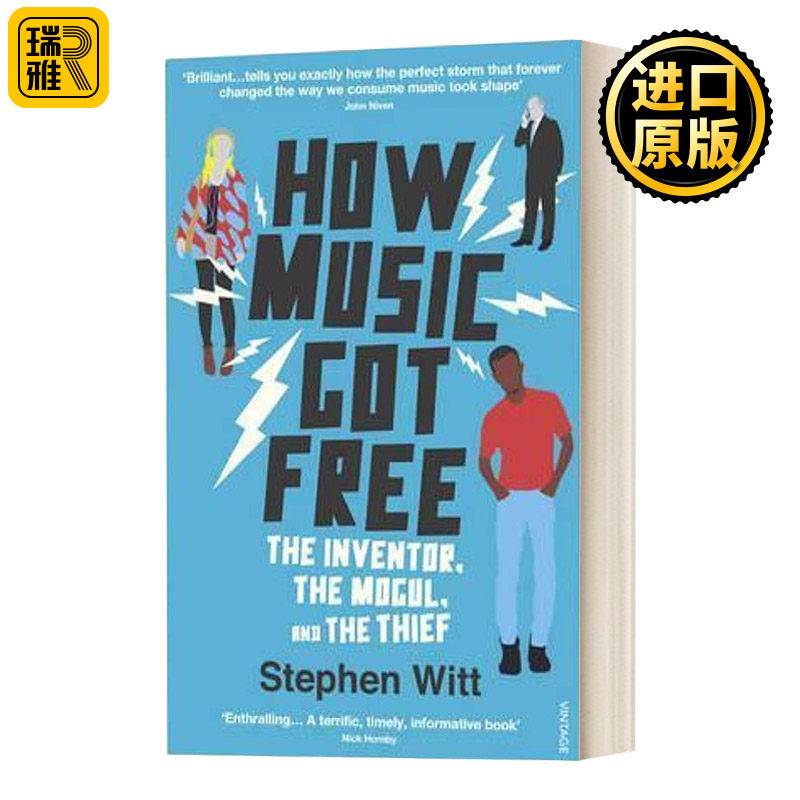 英文原版 How Music Got Free 音乐是怎么变成免费午餐的 盗版音乐发展史 斯蒂芬·维特 英文版 Stephen Witt 进口英语原版书籍
