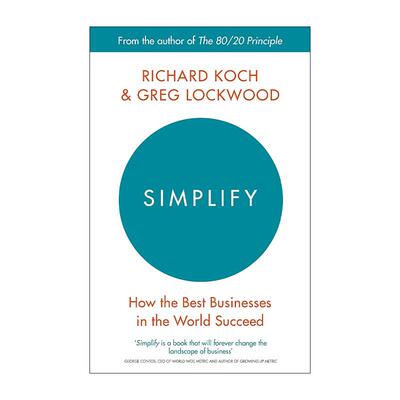 英文原版 Simplify 极简法则 简化 从苹果到优步的深层简化工具 企业成功经验 英文版 进口英语原版书籍
