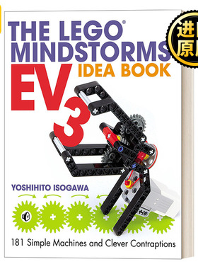 英文原版 The LEGO MINDSTORMS EV3 Idea Book 乐高机器人EV3创意搭建指南 181例绝妙机械组合爱上乐高 Yoshihito Isogawa 英文版