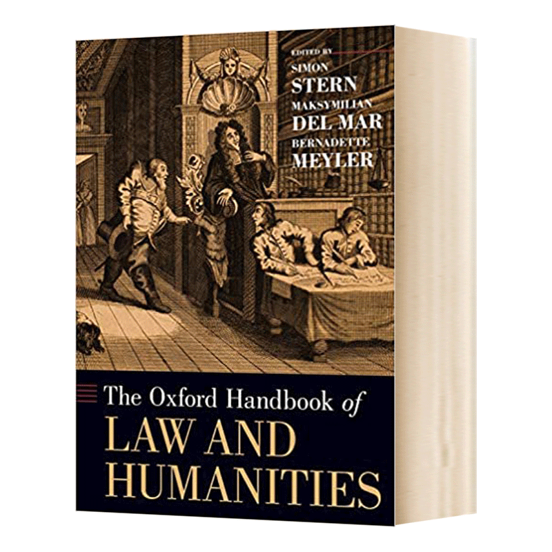 现货The Oxford Handbook of Law and Humanities 牛津法律与人文手册 英文原版