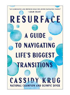 英文原版 Resurface 重新浮出水面 引导人生大转折指南 2025福布斯夏季书单 Cassidy Krug 精装 英文版 进口英语原版书籍