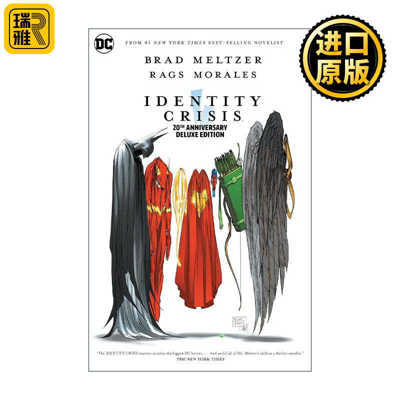 英文原版 Identity Crisis 身份危机 20周年纪念豪华精装收藏版 布拉德·迈尔泽 英文版 进口英语原版书籍