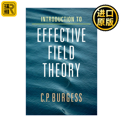 Introduction to Effective Field Theory 有效场论导论 C. P. Burgess 精装