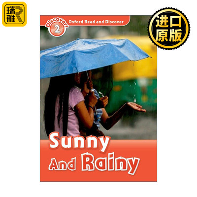 英文原版 Oxford Read and Discover 2 Sunny and Rainy 牛津阅读与探索发现2级别 晴天和与雨天 英文版 进口英语原版书籍