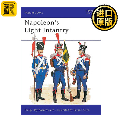 英文原版 Napoleon's Light Infantry 拿破仑时期的轻步兵 历史上的军队系列 英文版 进口英语原版书籍