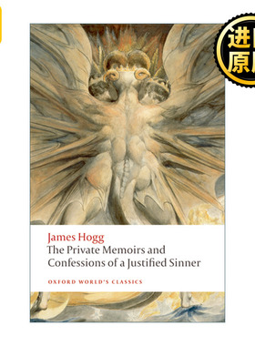 英文原版 The Private Memoirs and Confessions of a Justified Sinner 私人回忆录和一个清白罪人的忏悔 詹姆斯霍格 进口英语书