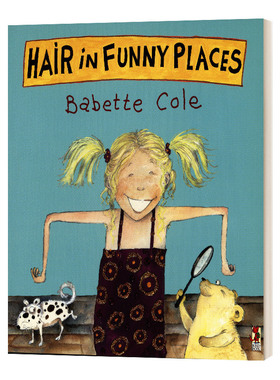 英文原版 Hair In Funny Places 身体里的荷先生和荷太太 英文版 Babette Cole 进口英语原版书籍