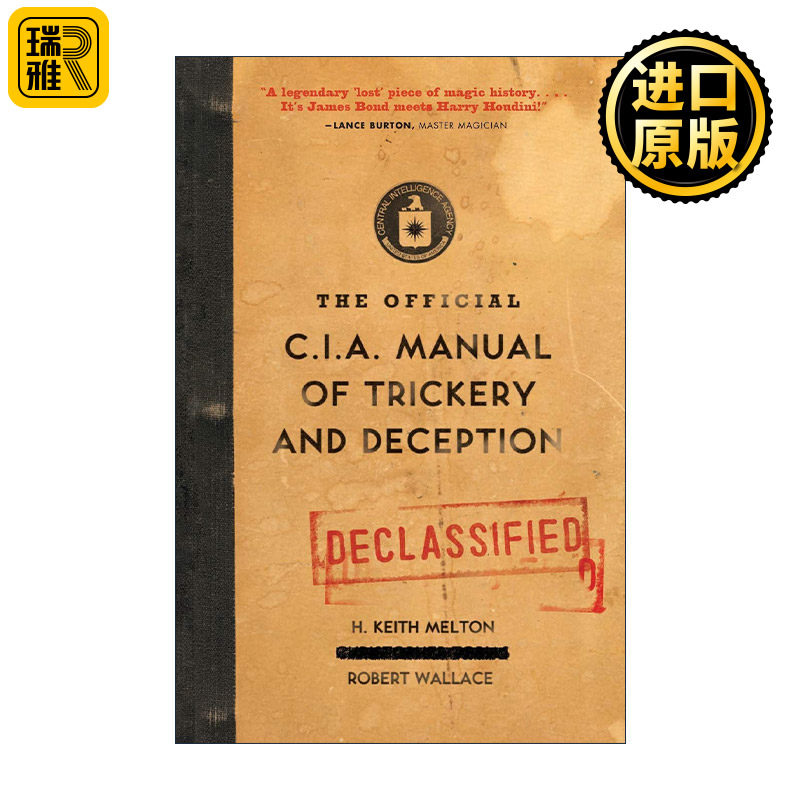 The Official CIA Manual of Trickery and Deception 中央情报局官方欺骗手册