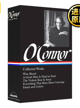 弗兰纳里奥康纳的文集 英文原版 O'Connor Collected Works Flannery O'Connor 精装 Flannery O'Connor 进口英语原版书籍