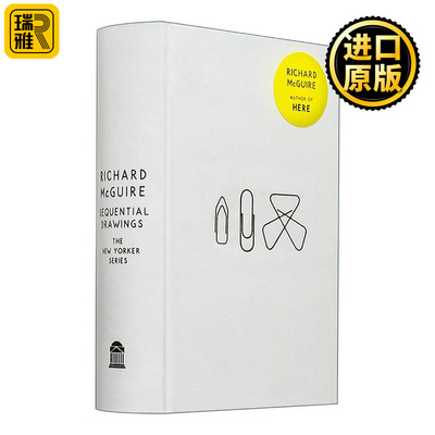 英文原版 Sequential Drawings 物品间的闲聊 纽约客小插图选 理查德?麦奎尔 精装 英文版 进口英语原版书籍