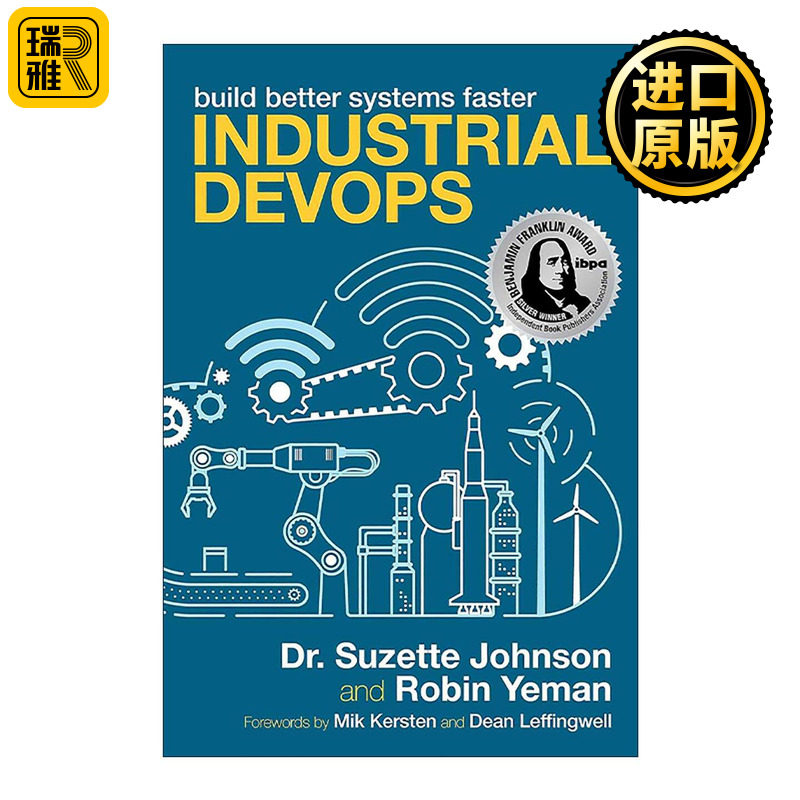 英文原版 Industrial Devops 工业领域DevOps实践 更快地构建更好的系统 英文版 进口英语原版书籍