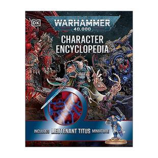 英文原版 Warhammer 40000 Character Encyclopedia 战锤40K人文角色百科全书精装 艺术原画设定集 英文版 进口英语原版书籍