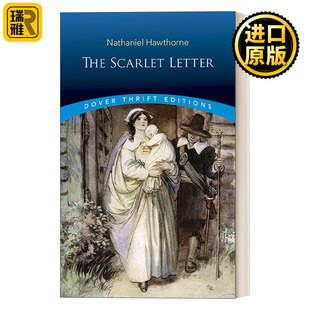 Scarlet Thrift Letter Dover Editions 红字 The