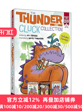 The Thunder and Cluck Collection (Boxed Set) 英文原版儿童漫画
